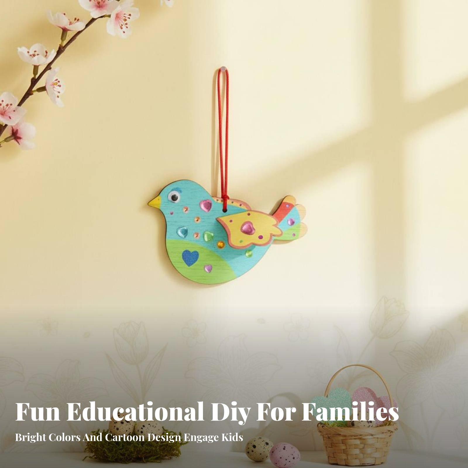 Kids Education Activities - Kit Artigianale Fai-da-Te in Legno per