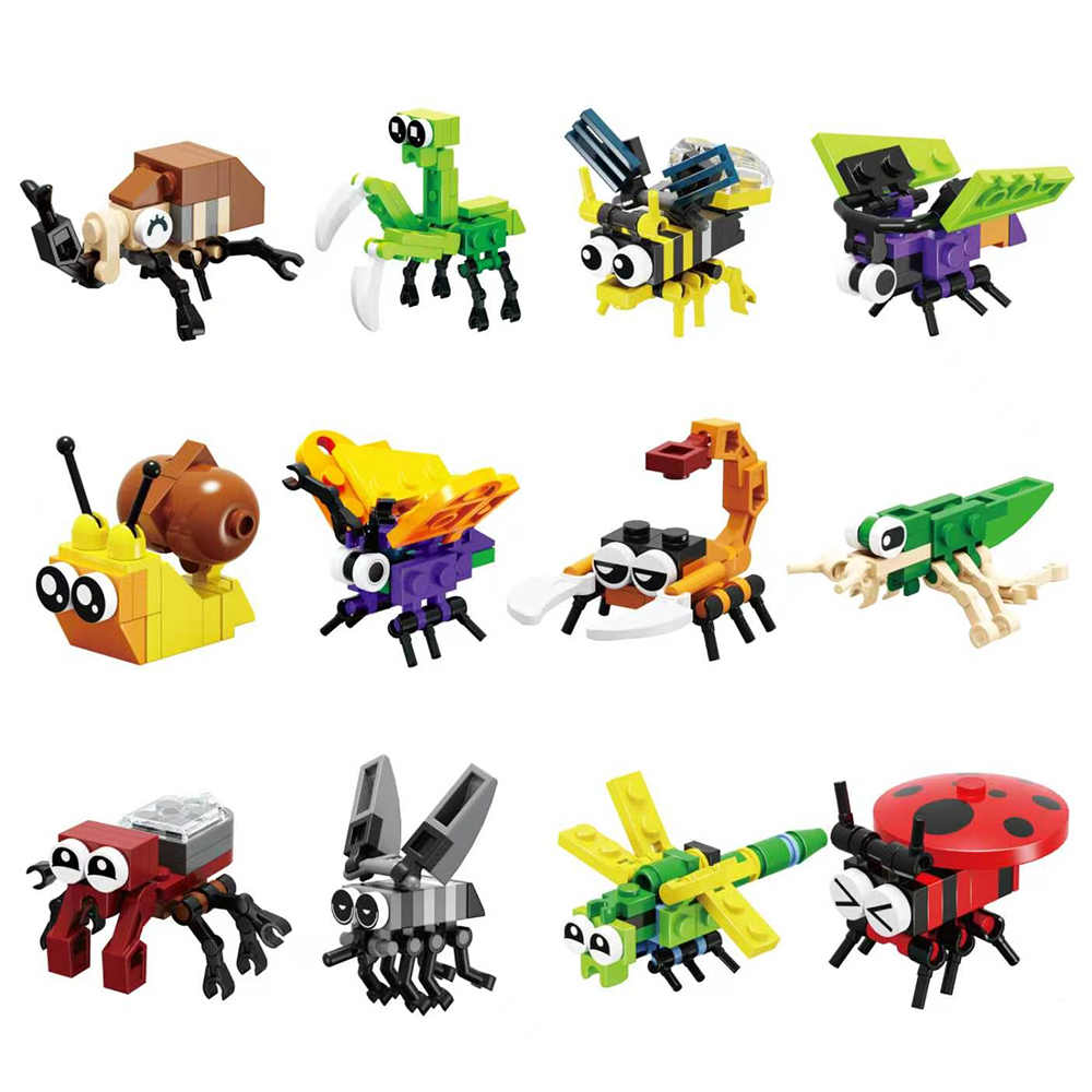 Kingdom Kids Education - Set di 12 Blocchi da Costruzione