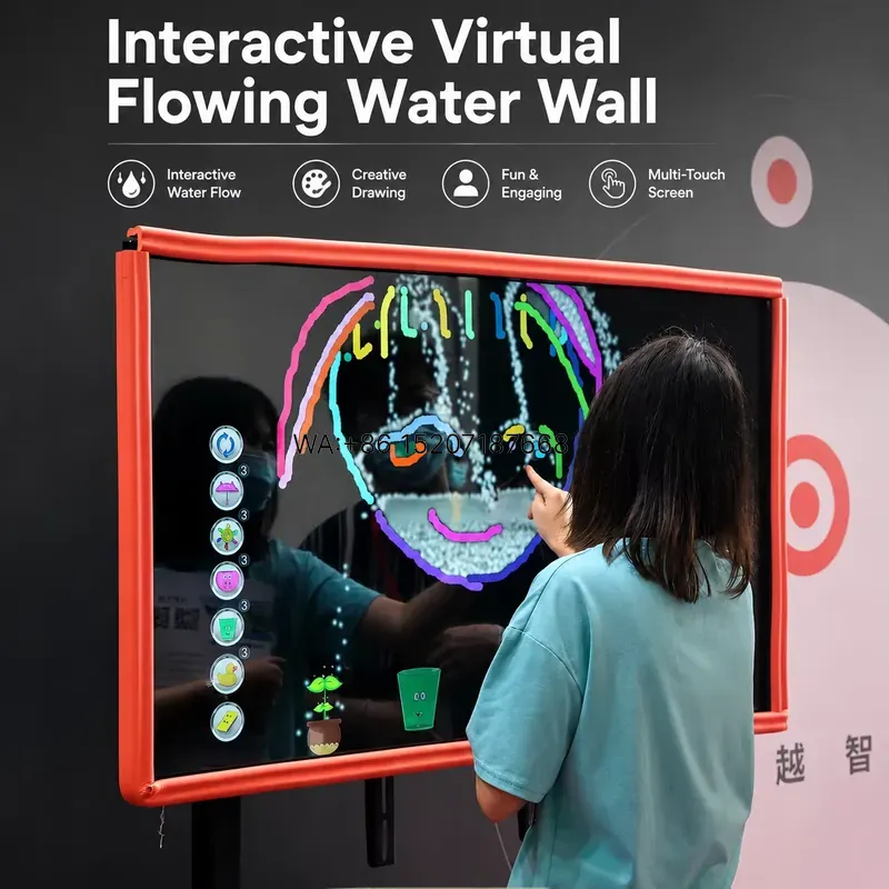 Drawing Projector Kids - Wmwmnu Parete Interattiva Multifunzione con Flusso