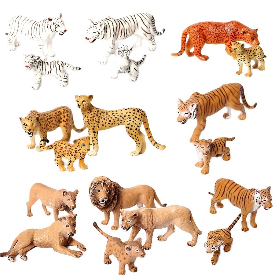 Kingdom Kids Education - Figure di Animali Selvatici Autentici: Tigre