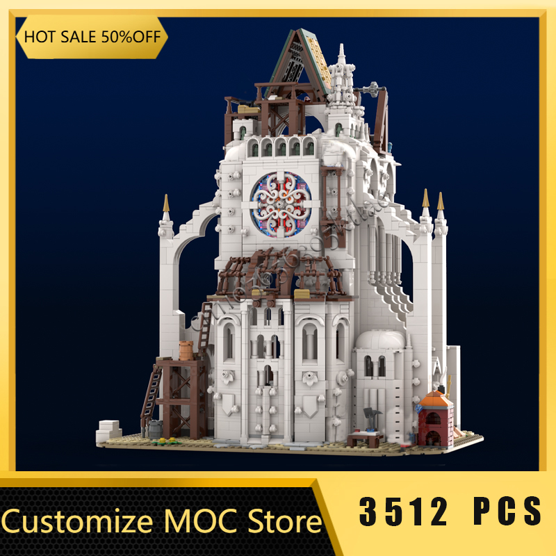 Kids Education Sites - 3512 PCS Cantiere Medievale Modello Modulare