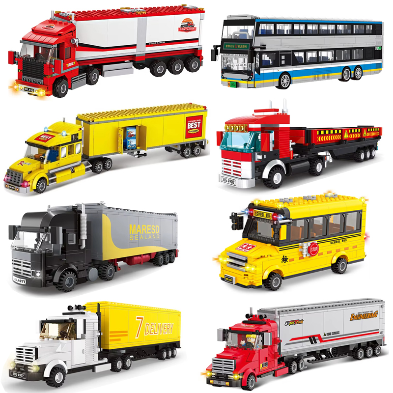 Kids Education Sites - Nuovo Camion Moderno per Trasporto Merci