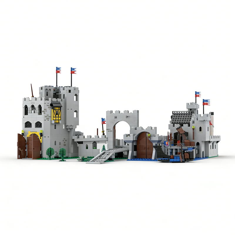 Kingdom Kids Education - Set di Costruzioni MOC Castello Classico