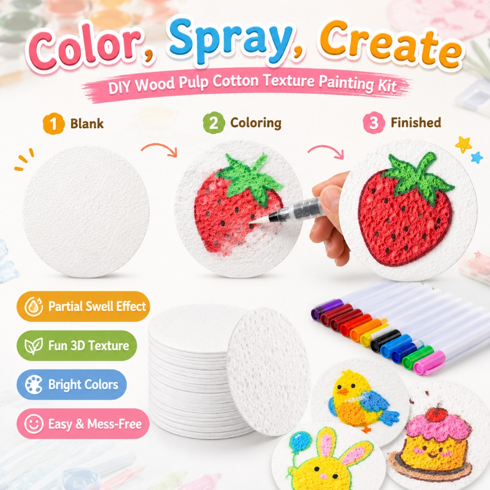 Carta 3D in Schiuma Gonfiabile - Kids Education Drawing recensione e prezzo