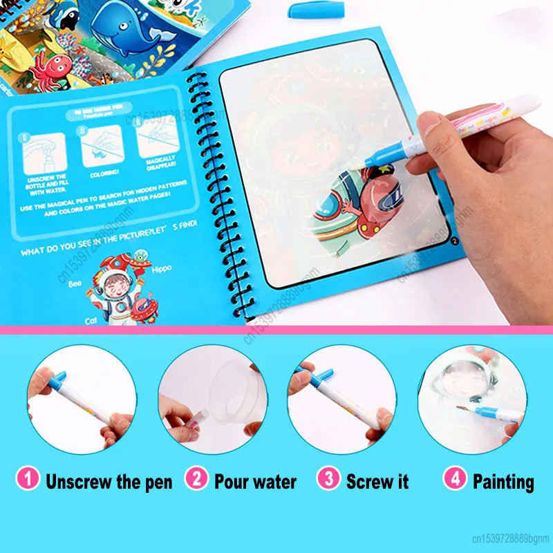Libro da colorare per pittura  - Kids Education Drawing recensione e prezzo