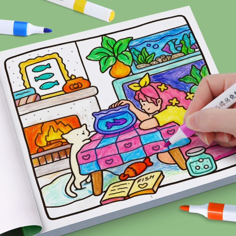 Libro da colorare creativo fai - Kids Education Drawing recensione e prezzo