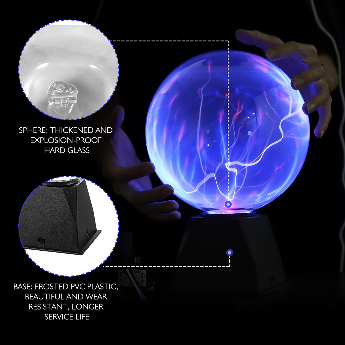 Lampada a Globo al Plasma da 8 - Globe Interactive Light recensione e prezzo