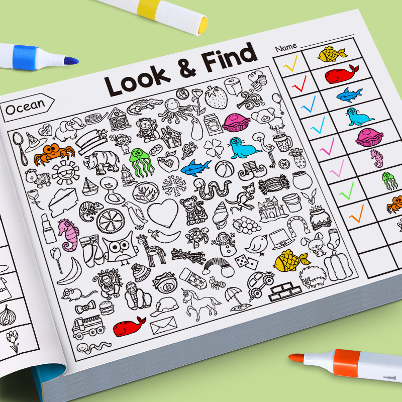 Libro di attività di ricerca p - Kids Education Activities recensione e prezzo